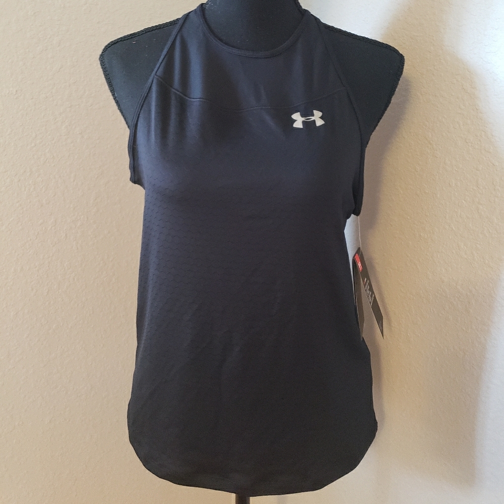 Ladies New Under Armour Heat Gear Activewear Top